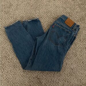 Levi Wedgie Straight Jeans